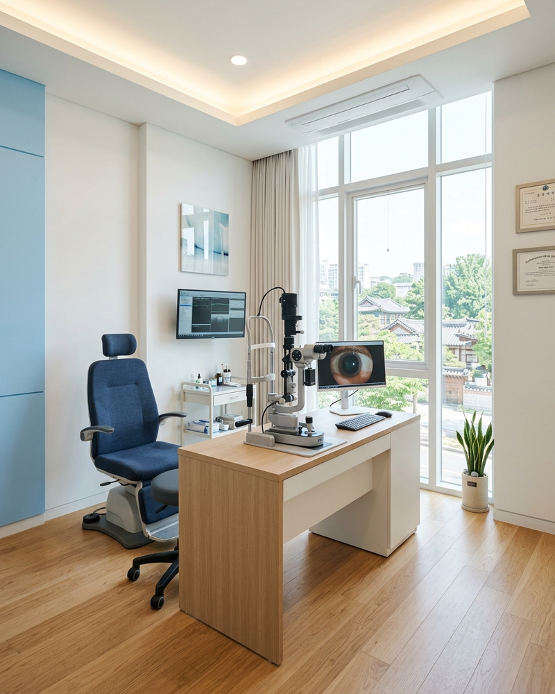 밝은눈안과의원 원내 전경